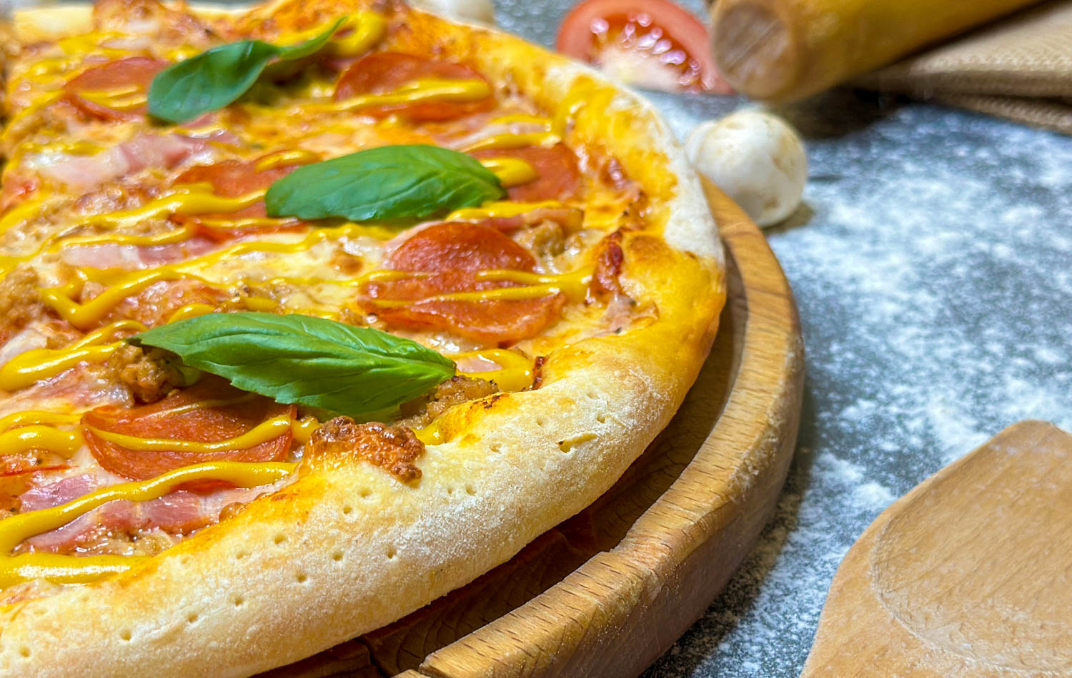 Пицца Мясной пир 31